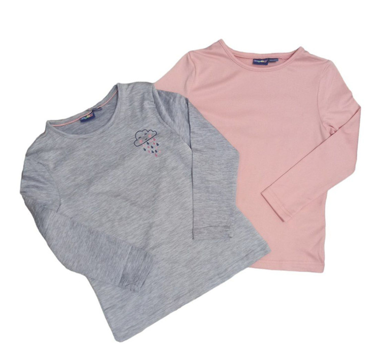 🌻پک دوعددی بلوز دخترانه برندلوپیلوآلمان ترمو حرارتی بیرون لباس ضدبادضد آب