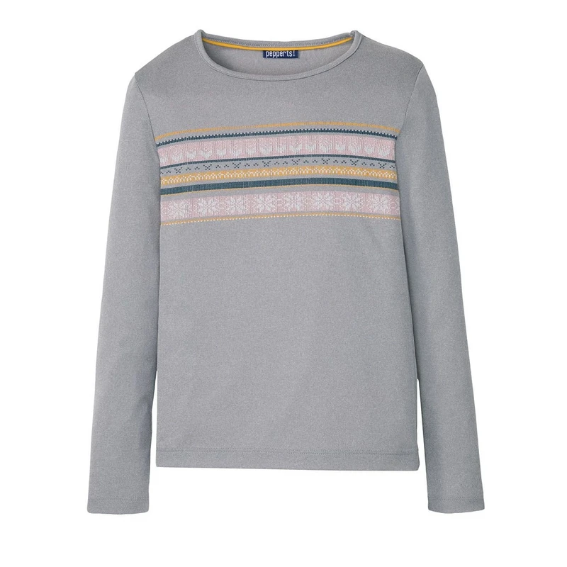 بلوز تو کرکی آستین بلند حرارتی