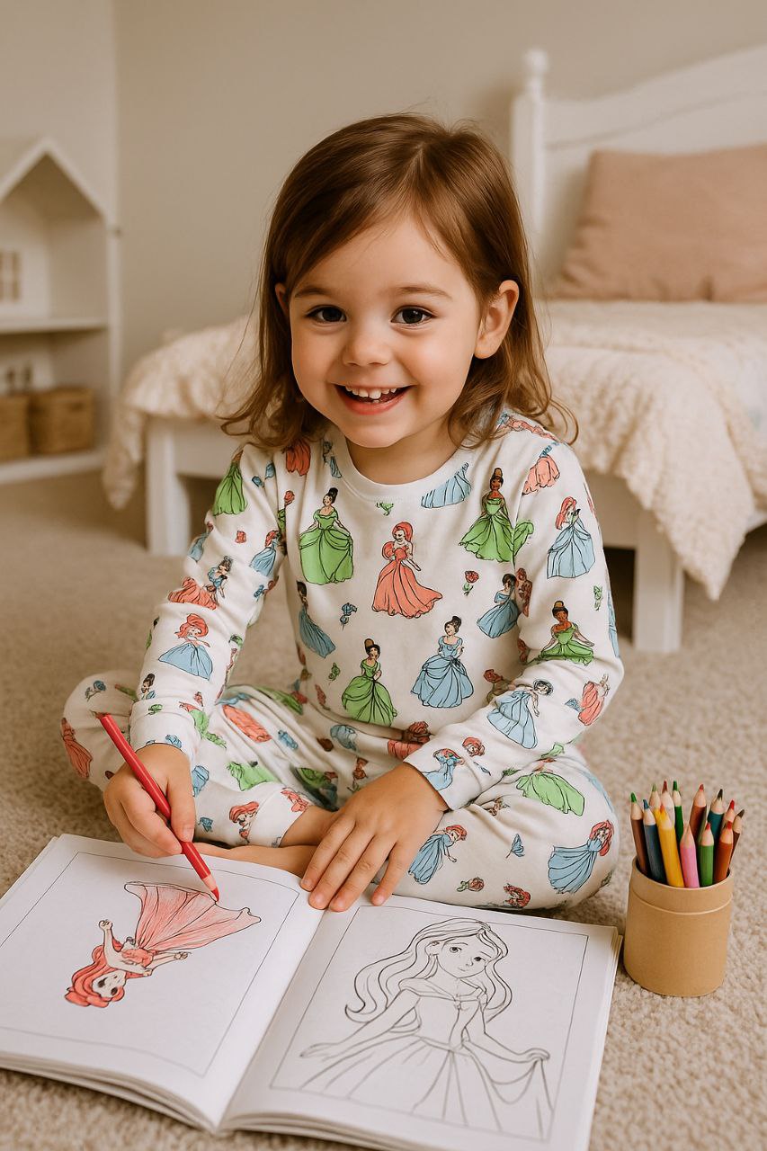 ست بلوز و شلوار دخترانه