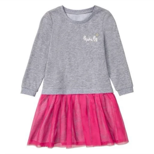 پیراهن دورس دخترانه طرح پپاپیگ