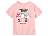 تیشرت دخترانه نخ پنبه Squishmallows (پک 2 عددی)