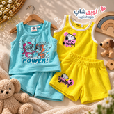 ست تاپ شورتکحولهای دخترانه