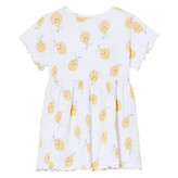 پیراهن نوزادی لوپیلو مدل چیندار موسلین
